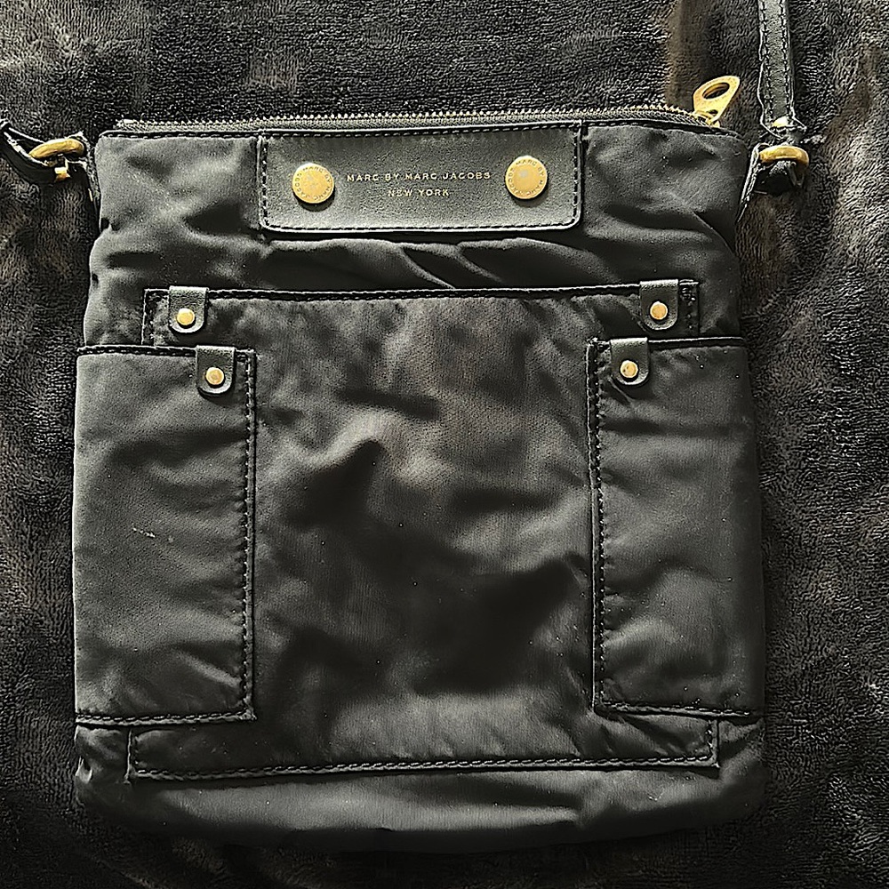 Marc Jacobs black cross body bag